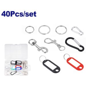 Set surtido de acces para llaves y llaveros TOP VALUE EMTOP EMKC1B01