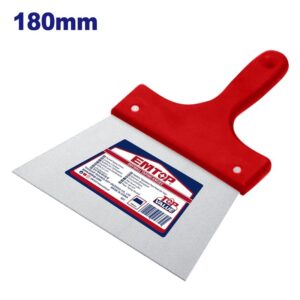 Espatula yesera 180mm hoja flexible 0,5mm EMTOP EMPT5318