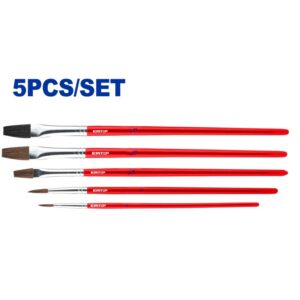 Set de pinceles artisticos 5 pzs TOP VALUE EMTOP EMXA1K05