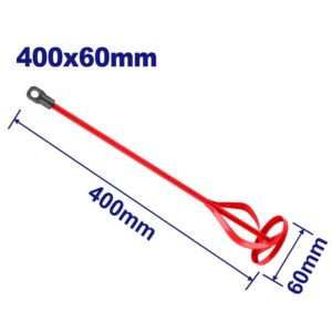 Mezclador hex 8mm diam 60mm x 400mm TV EMTOP EMXE2306