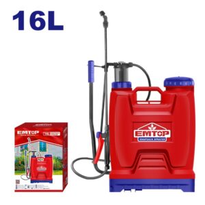 Mochila para fumigacion 16 Lt 4,5 Bar EMTOP ESPP41602