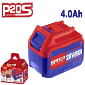 Bateria 20V 4amp Lithium-Ion EMTOP EBPK2002