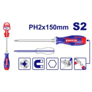 Destornillador Phillips de Golpe Industr. imantado S2  EGTSPH2150