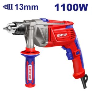 Taladro de impacto 13mm 1100W 0-2800rpm EMTOP EMDL1101-4 (OFERTA)