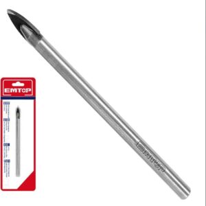 Mecha para ceramica y vidrio 8x83mm Emtop EACG10801