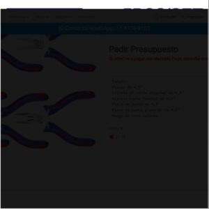 Set 5 mini pinzas 4,5pulg EMTOP EPLSM0511