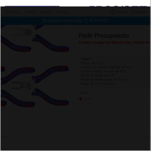 Set 5 mini pinzas 4,5pulg EMTOP EPLSM0511