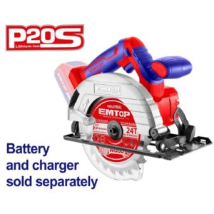 Sierra circular 4600rpm S/BAT NI CARG EMTOP ELCS201650