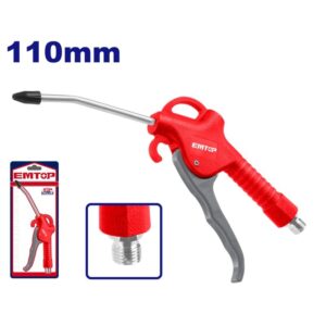 Pistola sopletear plastica pico corto 110mm  EMTOP EMGA4611