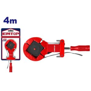 Prensa de banda escuadradora 4 mts TOP VALUE EMTOP EMCP6404