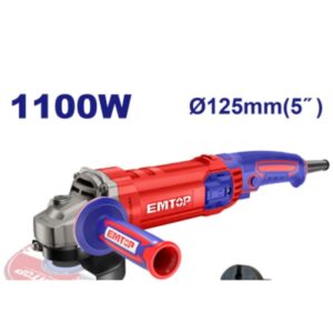 Amoladora 125mm 1100W-220V-12000rpm EMTOP EAGR11053