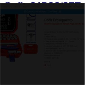 Juego de tubos 21 pzs enc 1/2 pulg 8-24mm INDUSTRIAL EMTOP ESKT12211