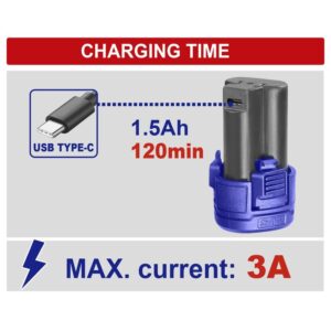 Cable para cargador USB C-C 1 Mt 3Amp EMTOP EUCC02