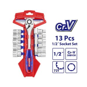 Set 13 pzs INDUSTRIAL tubos, criquet y ext. 1/2pulg  10-24mm EMTOP ESKT12131