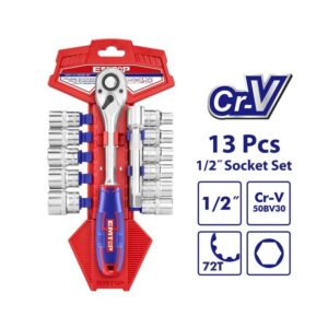 Set 13 pzs INDUSTRIAL tubos, criquet y ext. 1/2pulg  10-24mm EMTOP ESKT12131